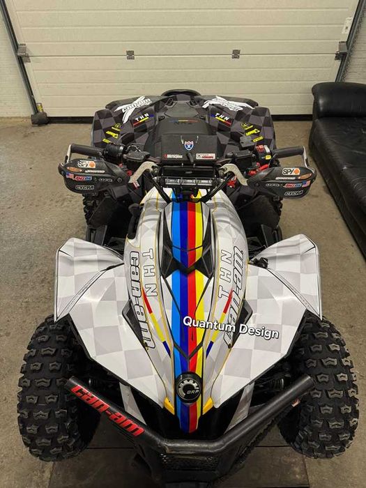 Autcocolant sticker atv can am renegade. Grafica colant kit  atv