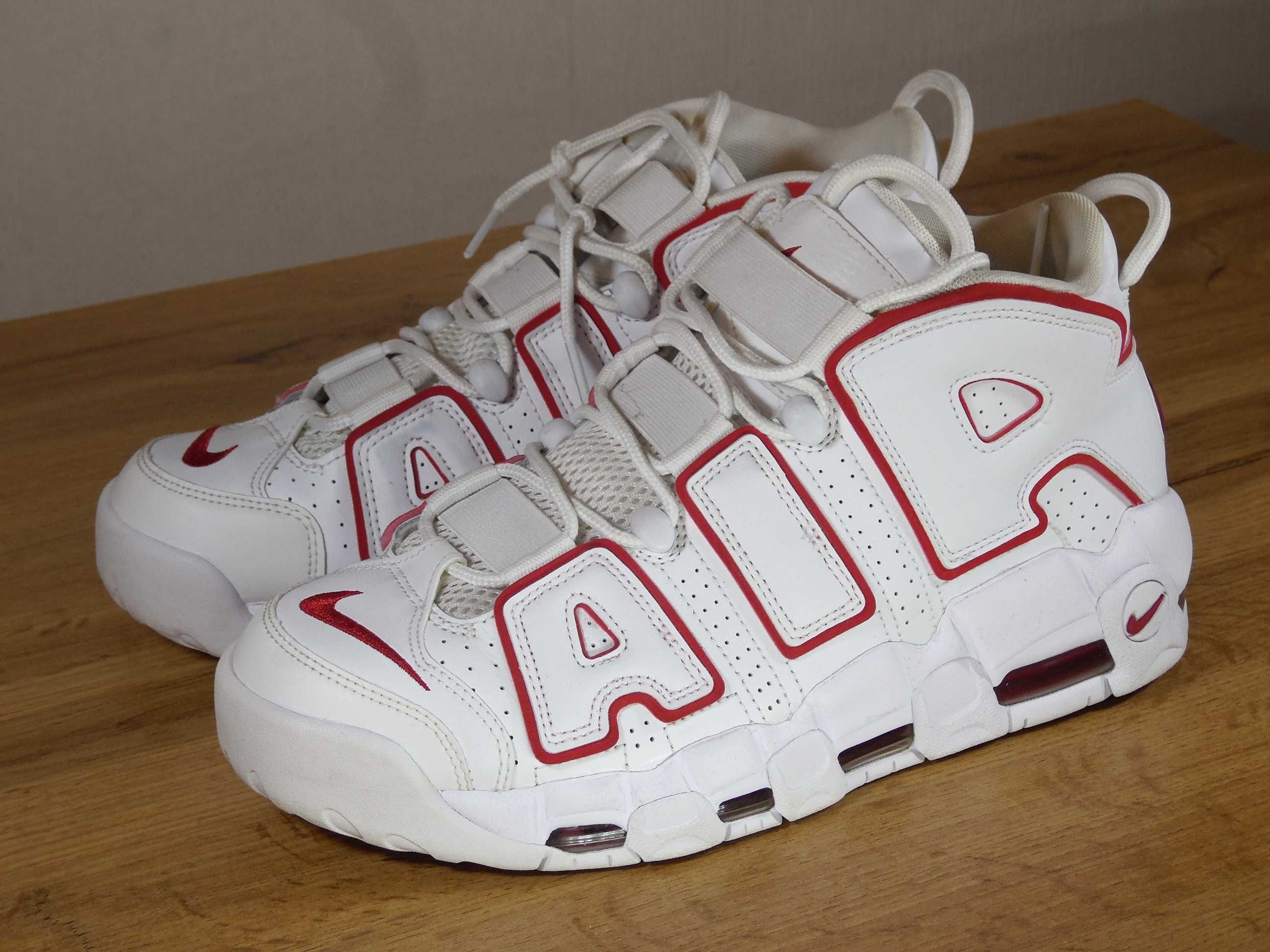 Nike Air More Uptempo White Varsity Red - 41 номер Оригинални!