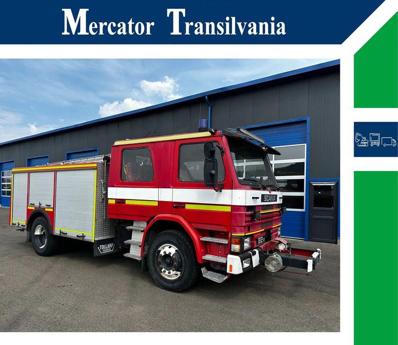 Scania P82 M 4x2 L Scania P82 M 4x2 L | Masina de pompieri | 3000L