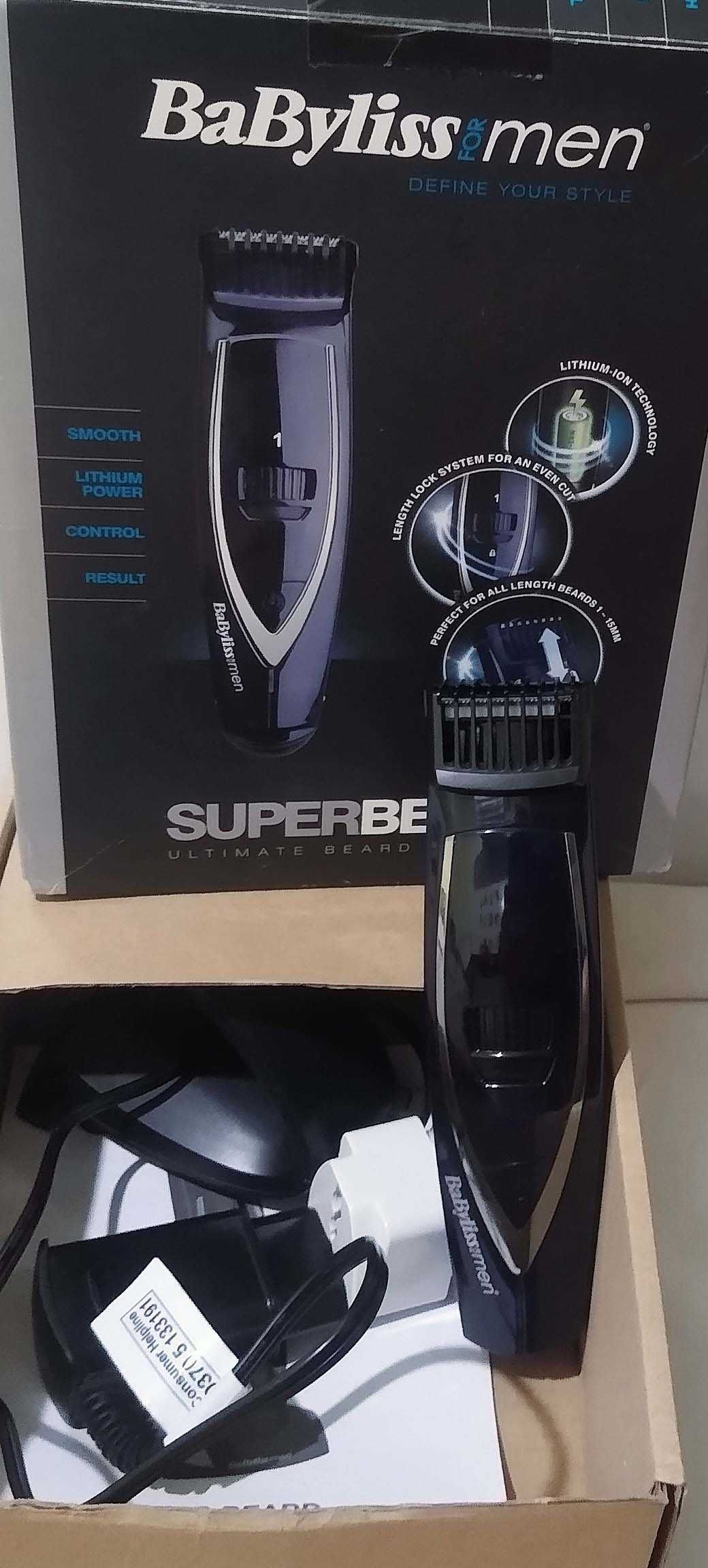 Babyliss Beard Trimmer Машинка Тример за Брада Различни Дължини 1-15мм