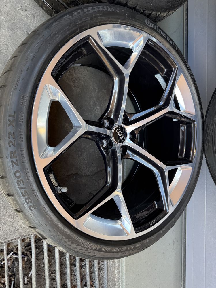 Jante Originale Audi RS6 RS7 4K C8 R22 echipate vara noi 285/30/22 noi