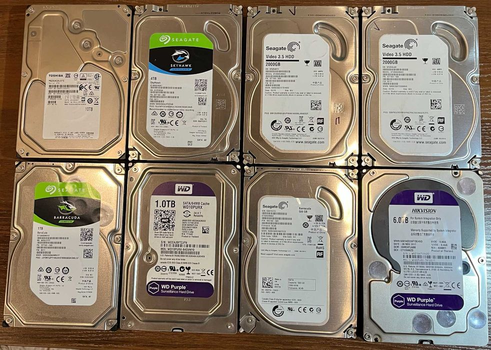 Жесткие диски (HDD 3.5) для видеонаблюдения