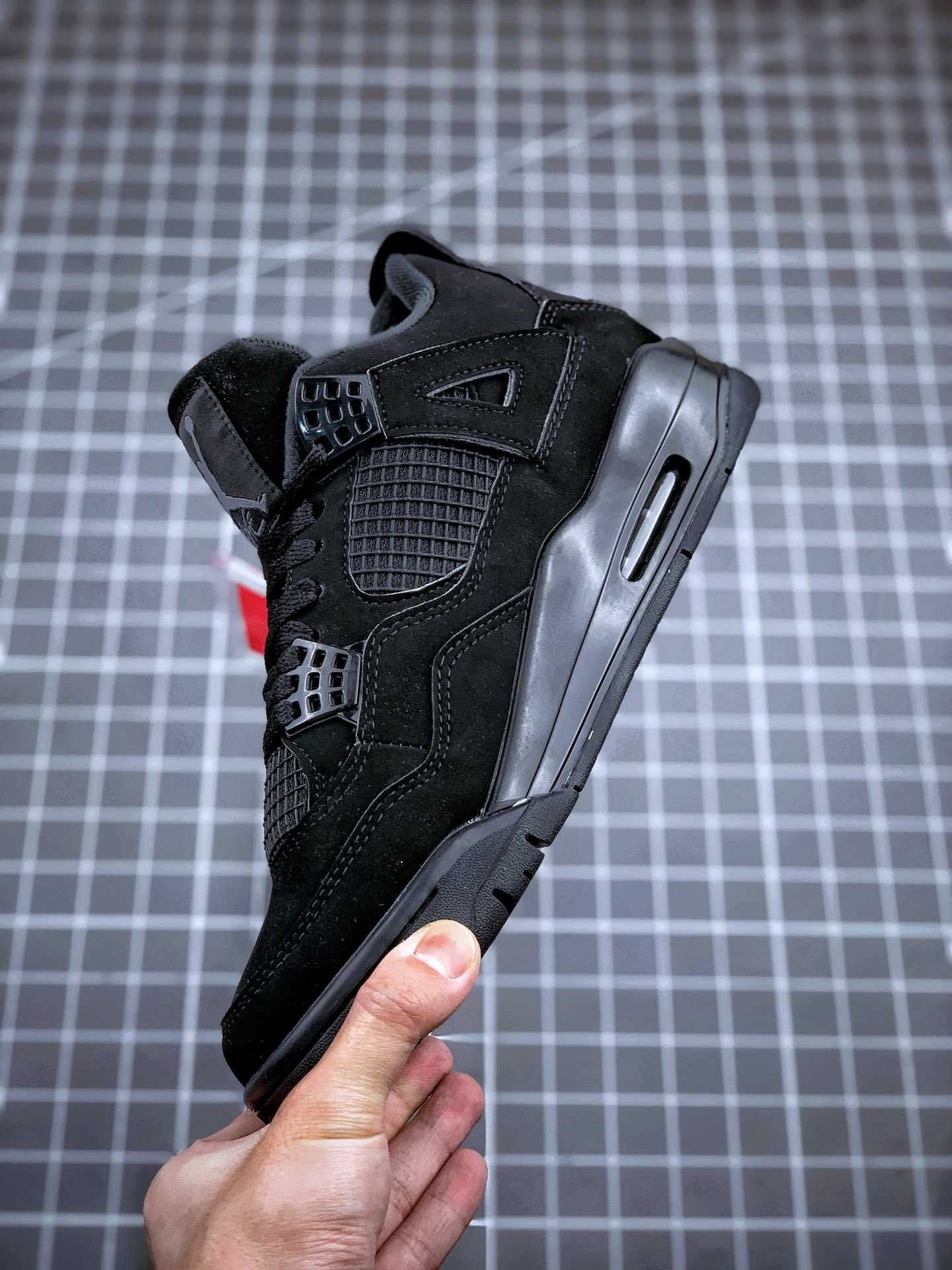 Jordan 4 Black Cat LUXURY l Calitate Premium l Full Box