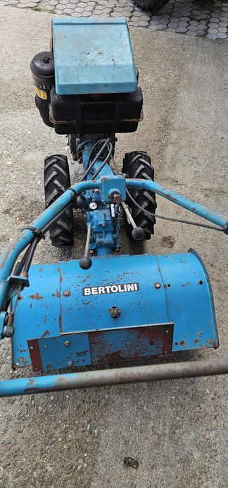 Motocultor bertolini diesel Lombardini, freza,roti metalice