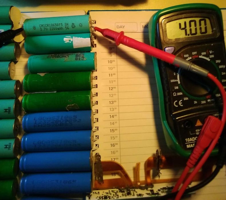 Acumulatori 18650 Sony G4 2000 mah, LG, Panasonic 2350 schimb