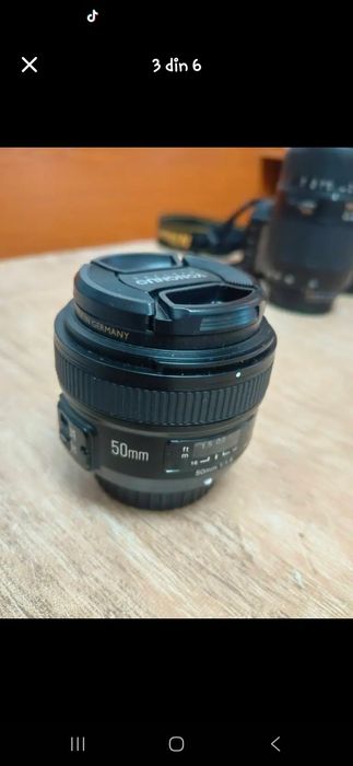 Vand aparat foto Nikon D3000,obiectiv yongnuo 50mm,obiectiv tamron 70-