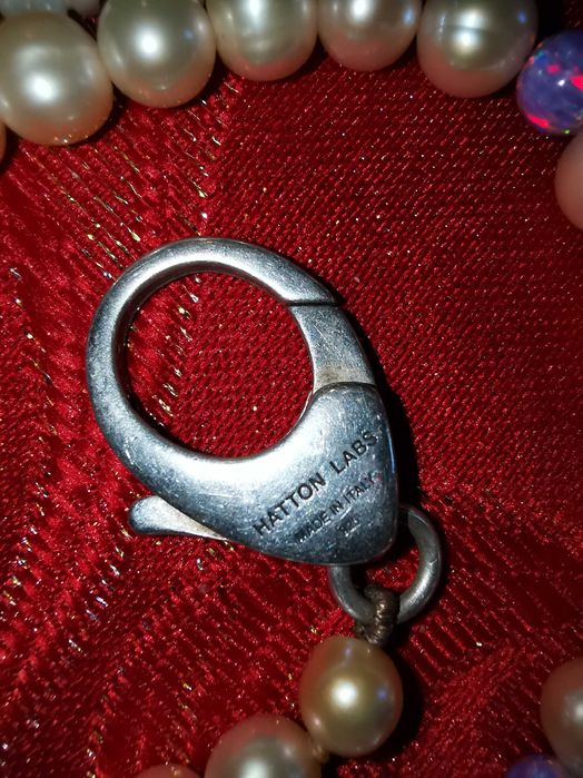 Hatton Labs colier perle și opal natural