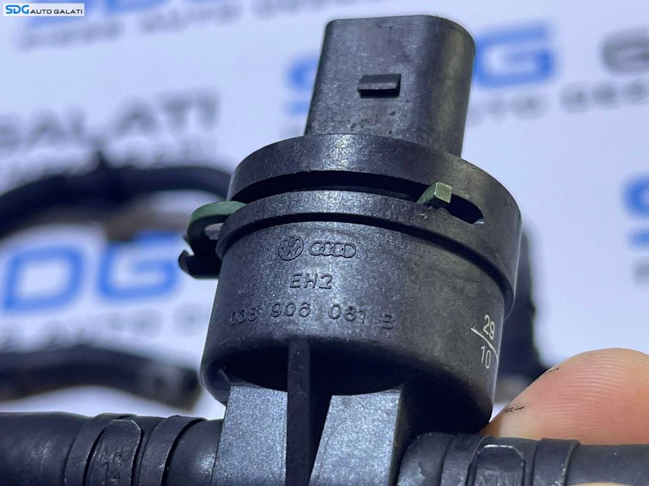 Furtun Furtunuri Conducta Conducte Alimentare Tur Retur si Senzor Temperatura Combustibil Motorina Seat Leon 1P 1.9 TDI BKC BXE BXF 2006 - 2013 Cod 038906081B 1K0122447FR