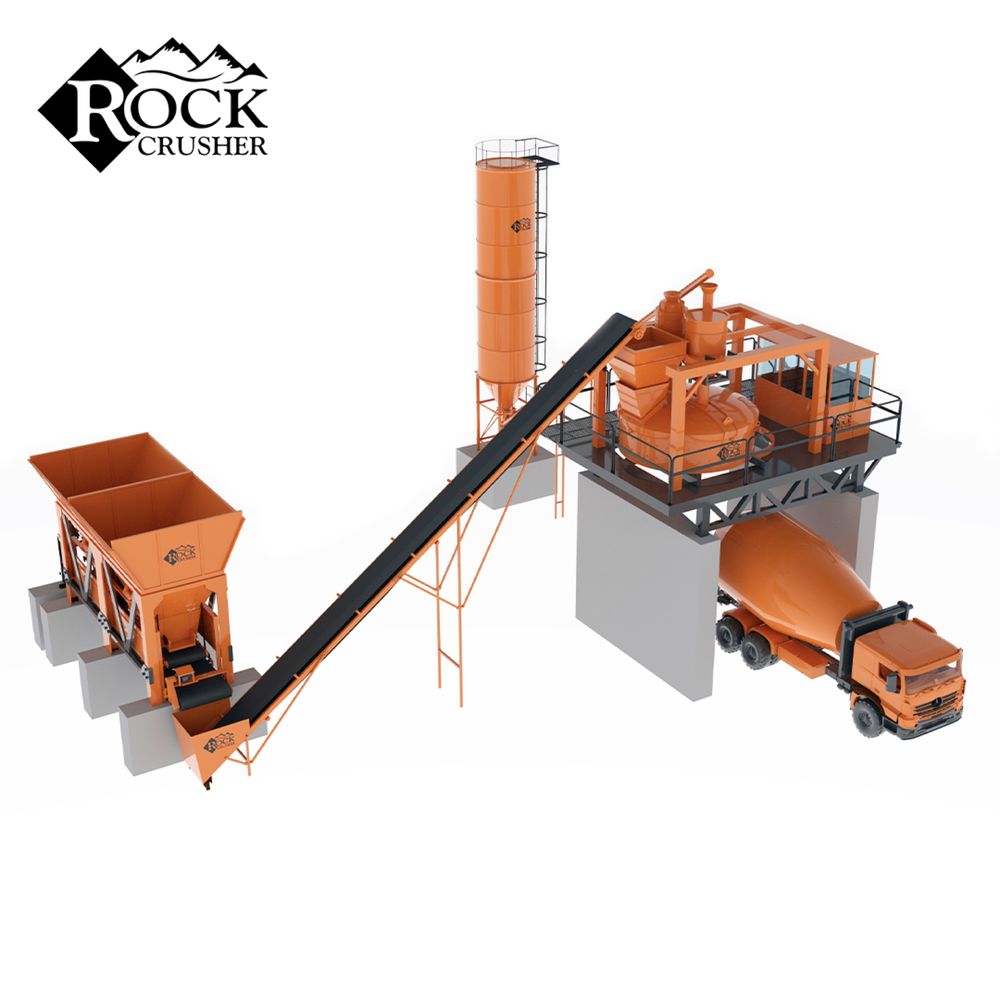 Бетонный Завод от Rock Crusher