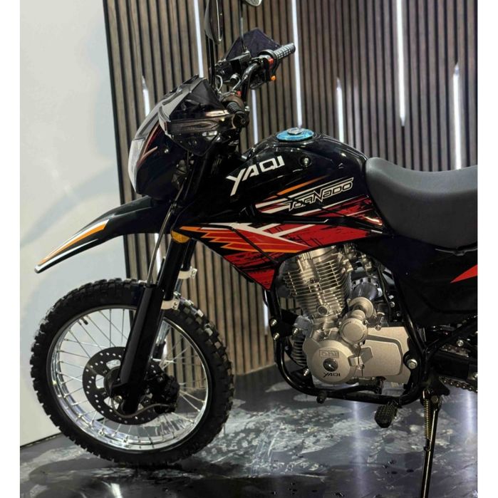 Мотоцикл YAQI 250-2 поколение черный, красный