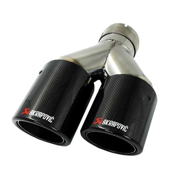 Спортни Накрайници за Гърне Akrapovic Двойни Карбон BMW М / Audi S RS