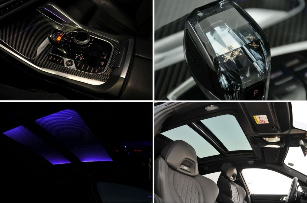 BMW X6 M50i 2022 530cp SkyLounge/InteriorM/BowerWilkins/NightVision !