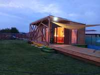 Construim tiny house A frame constructii lemn foisoare