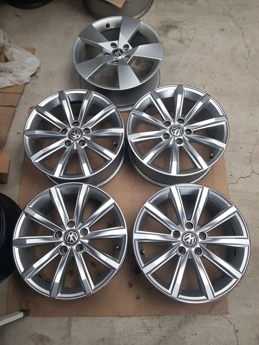 Jante 5x112 pe 17 vw tiguan, passat golf 5,6,7,8 etc