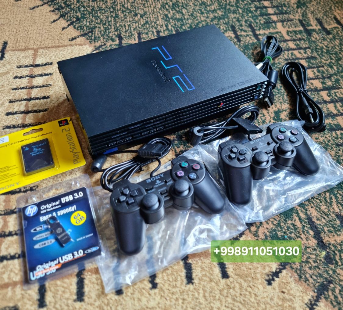 PlayStation 2 plomba holatda. Yaponya