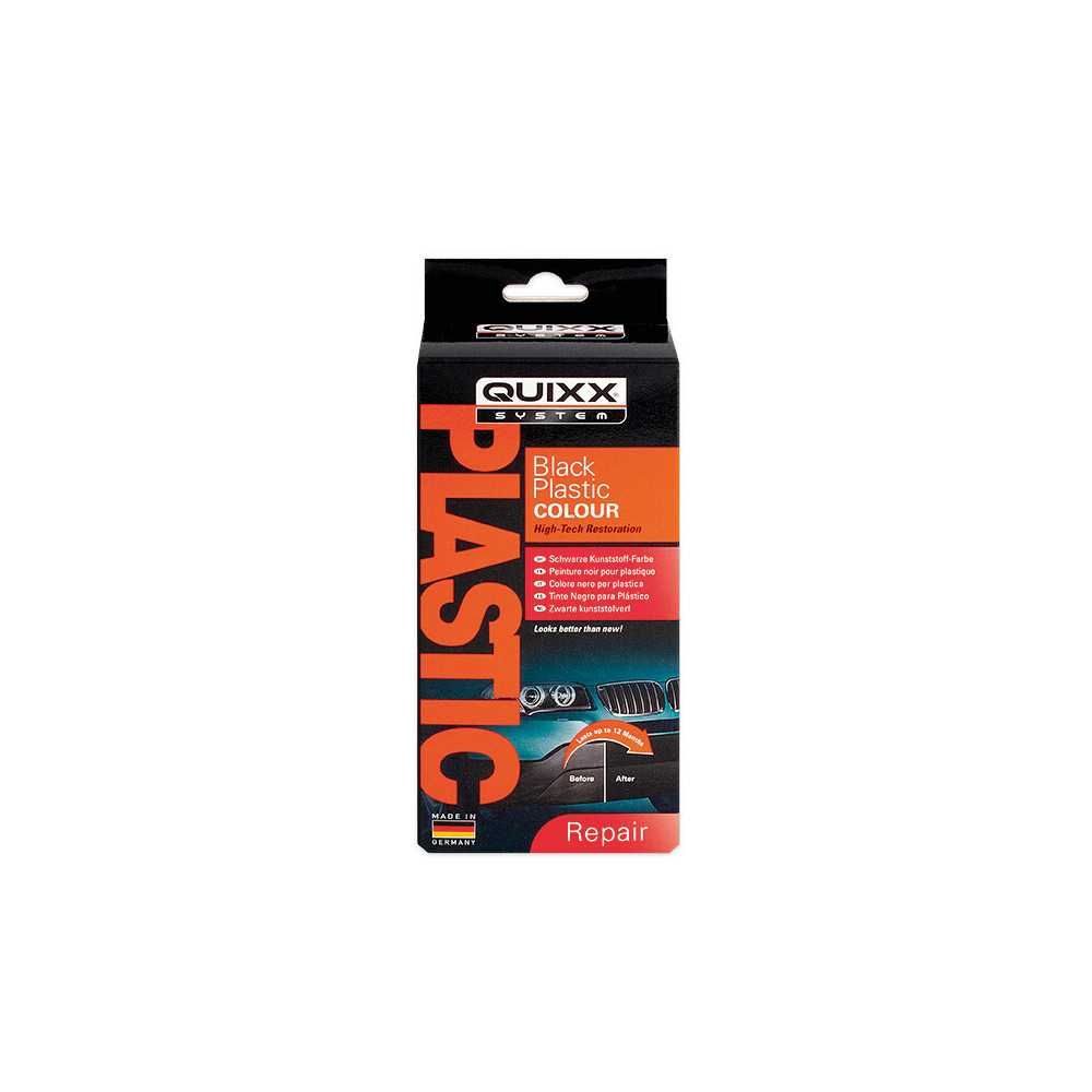 Quixx, боя за възстановяване на пластмаса брони Черна