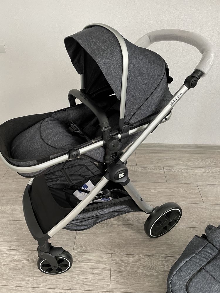 Carucior combinat 2 in 1 Kikka Boo - Maui Grey