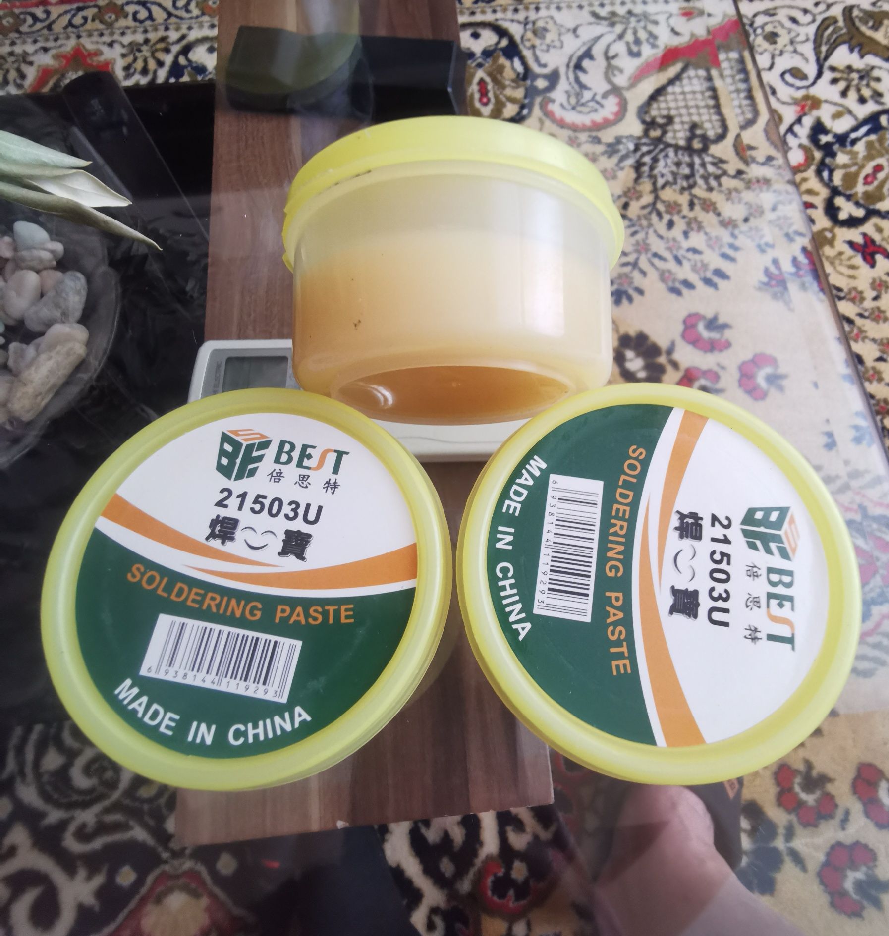 Паста флукс за запояване bst 21503U 80 гр.