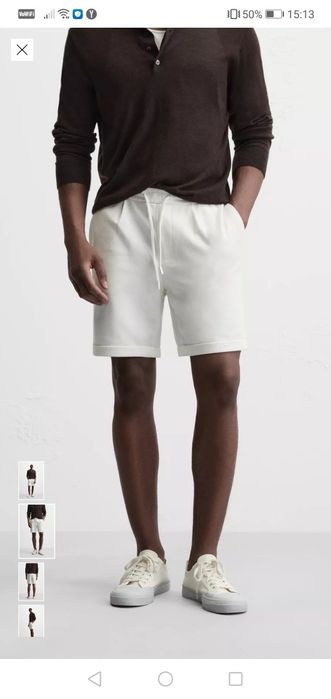 Pantaloni scurți bermude Zara foarte comfortabili