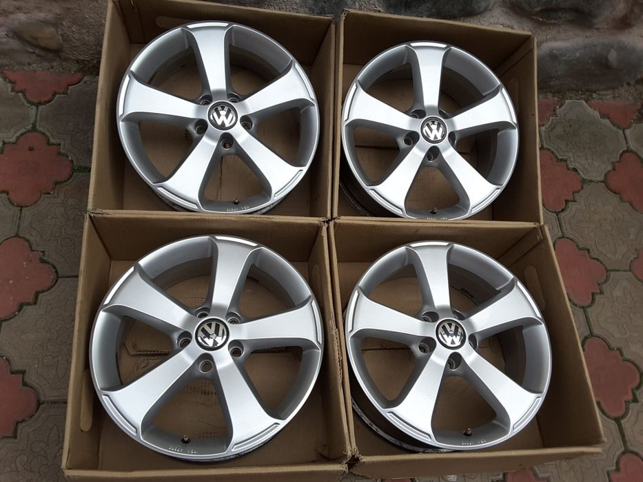jante aliaj 17; 5x112; originale Vw Passat CC, b8, Alltrack, Tiguan