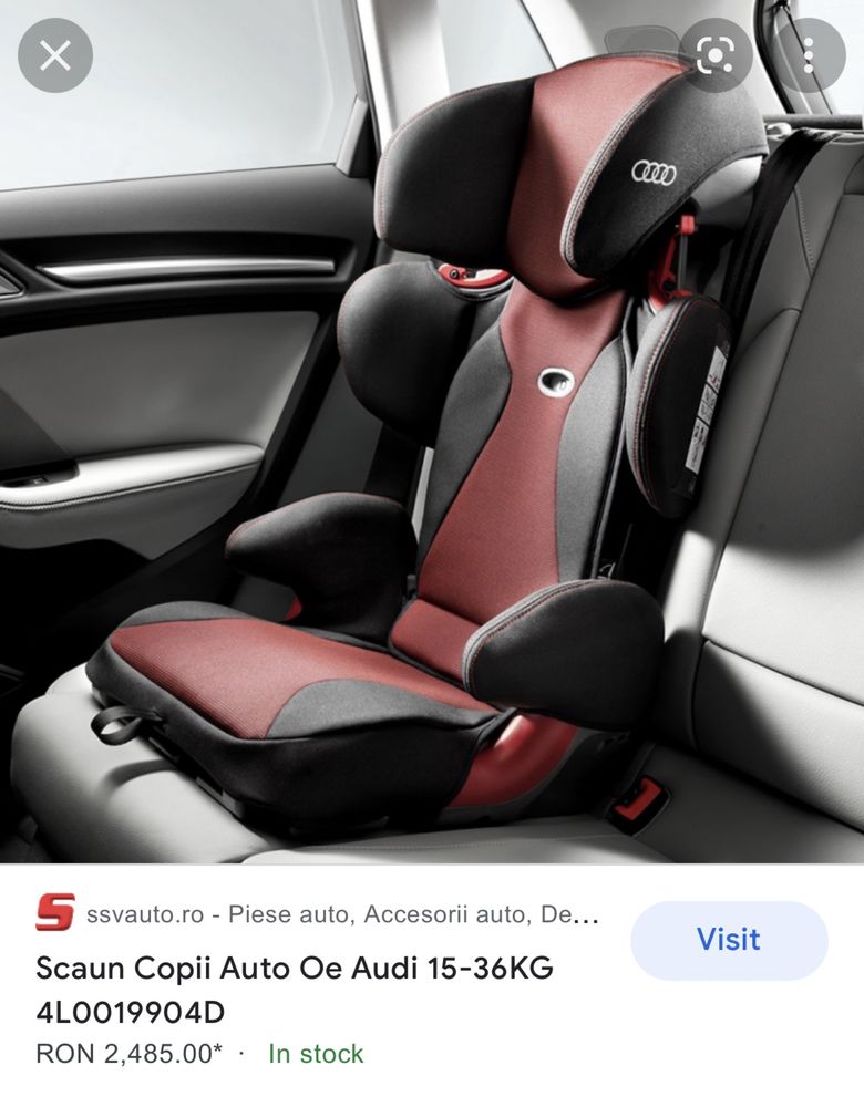 Scaun Auto copii Audi