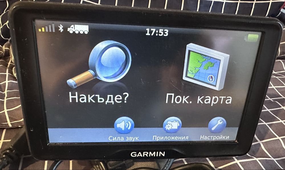 Garmin Dezl 2797 LMT - навигация за камион, TIR