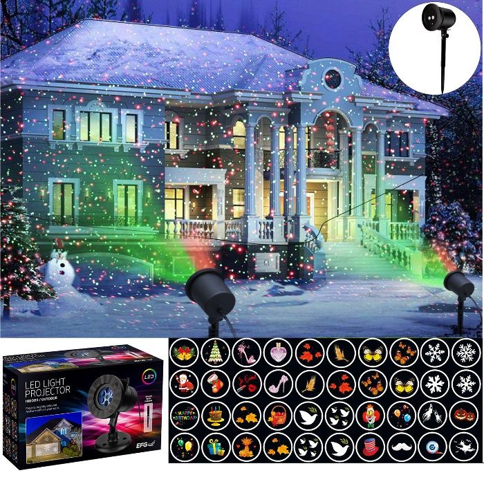 водоустоичив лазер с движещи се картинки