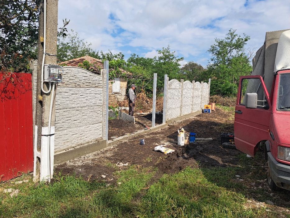 Gard placi beton aditivat 52.5