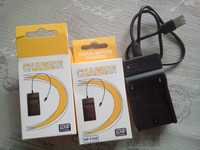 USB Battery Charger for Sony NP-F550 F570 F770 F960 F970 FM50 F330