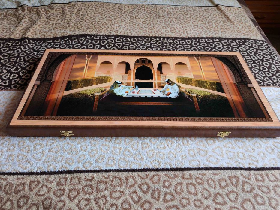 нарды большие деревянные «Два шейха»