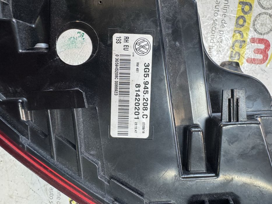 Lampa stop spate dreapta VW Passat B8 R line sedan berlina 2015-2019