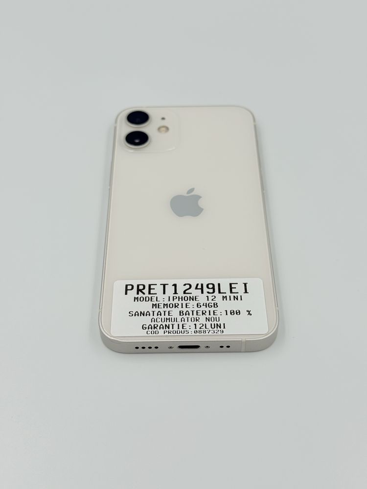 Magazin vindem iphone 12 mini neverlocked 64 gb cu garantie
