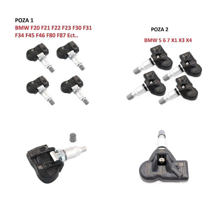 Senzori presiune roti BMW X1 X2 X5 X6 I3 2 3 4 5 6 7 X1 X3 X4 F20 F30