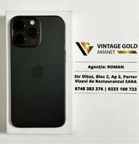Iphone 15 Pro Max 256 GB Black Titanium Full Box Vintagegold Roman
