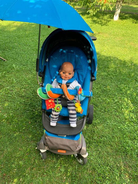 Stokke XploryV4Urban Blue+Kit iarna