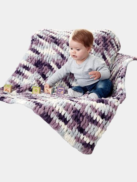 Одеяла вязаные на заказ