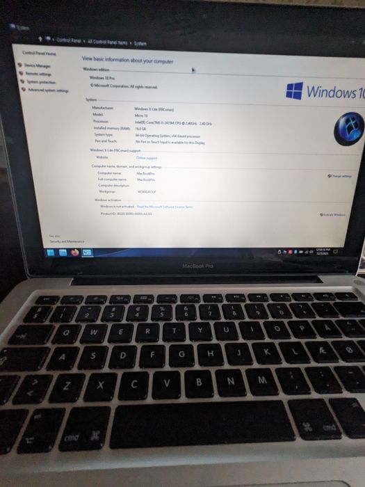 MacBookPro de vanzare