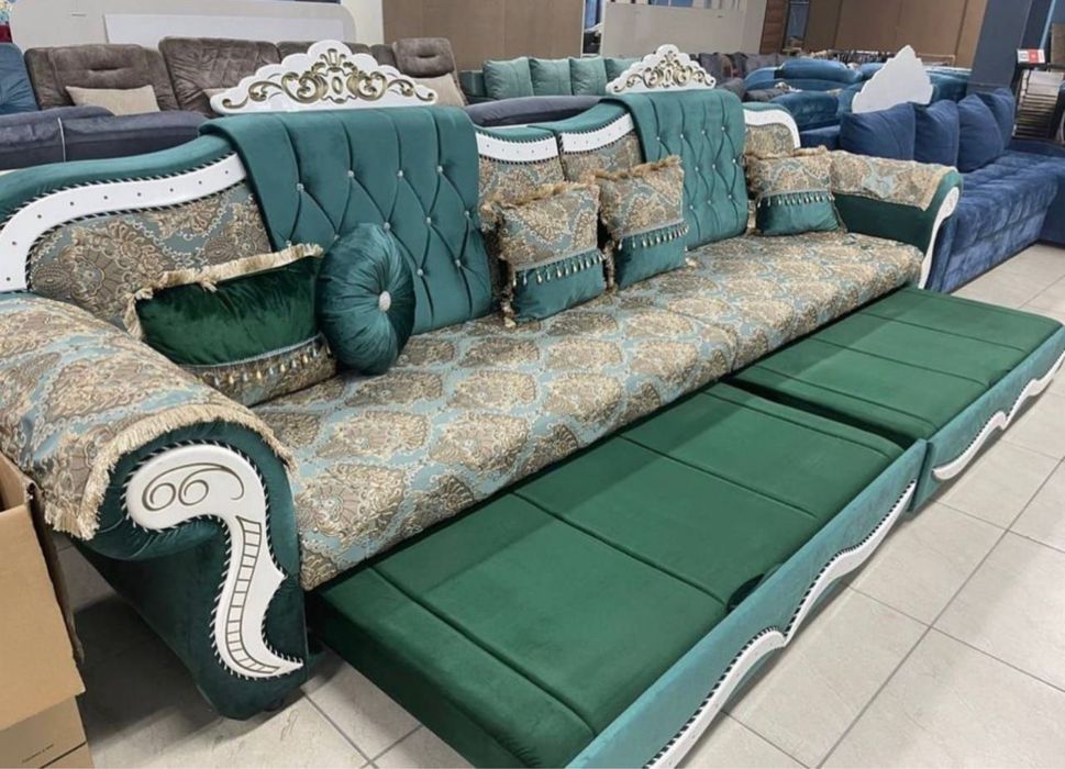 Диван прямой и угловой Шах на заказ