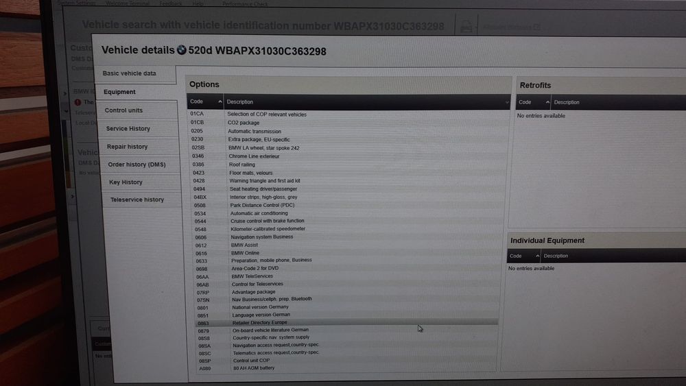 BMW 520 d e61 2010 euro5