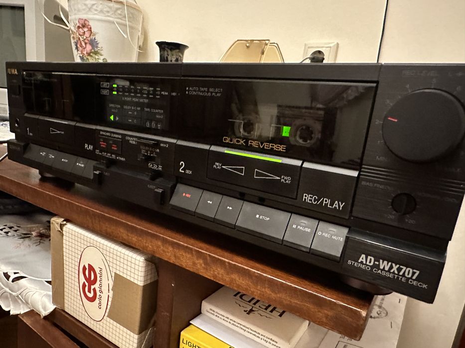 Deck AIWA AD WX707 casetofon vintage