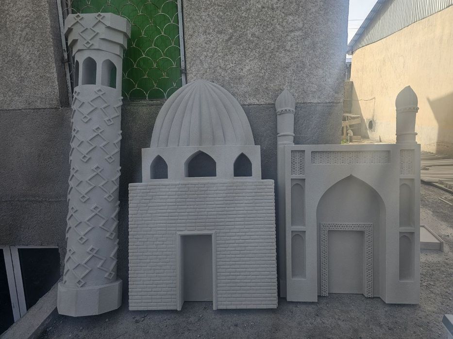 Фасадный декор из пенопласта