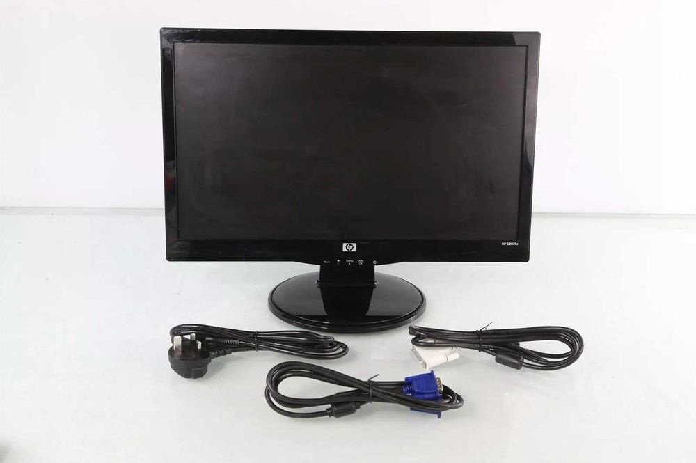 HP S2031A 20", 1600x900, (16:9), Подключение Входы: VGA (D-Sub) DVI-D.