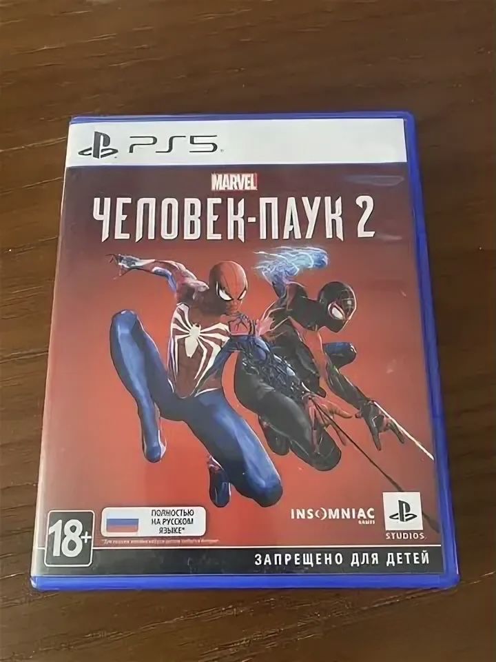 Человек паук диск на Ps5