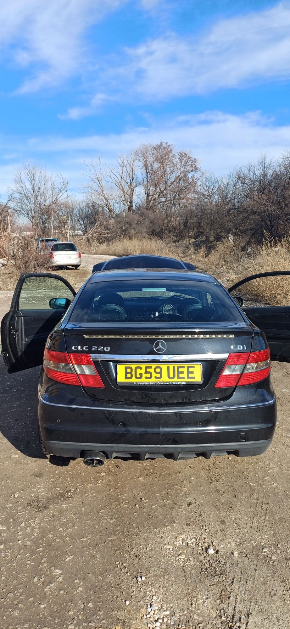 Mercedes CLC 2.2 150 к.с. дизел автоматик на части