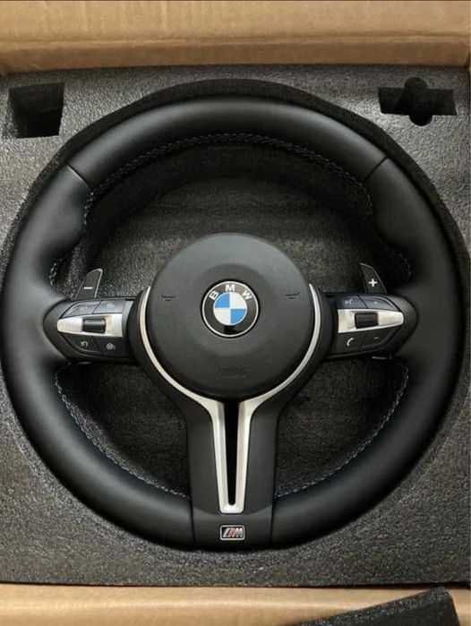 Спортен М5 волан БМВ ф10/11 / BMW F10 F11 F01 F07 ПОДГРЕВ И ВИБРАЦИЯ