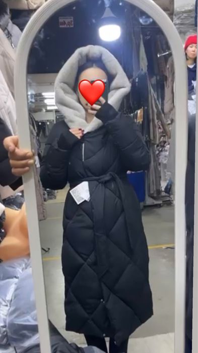 Куртка зимняя ! очень теплая , длиняя , новая  -20 а тебе тепло и комф