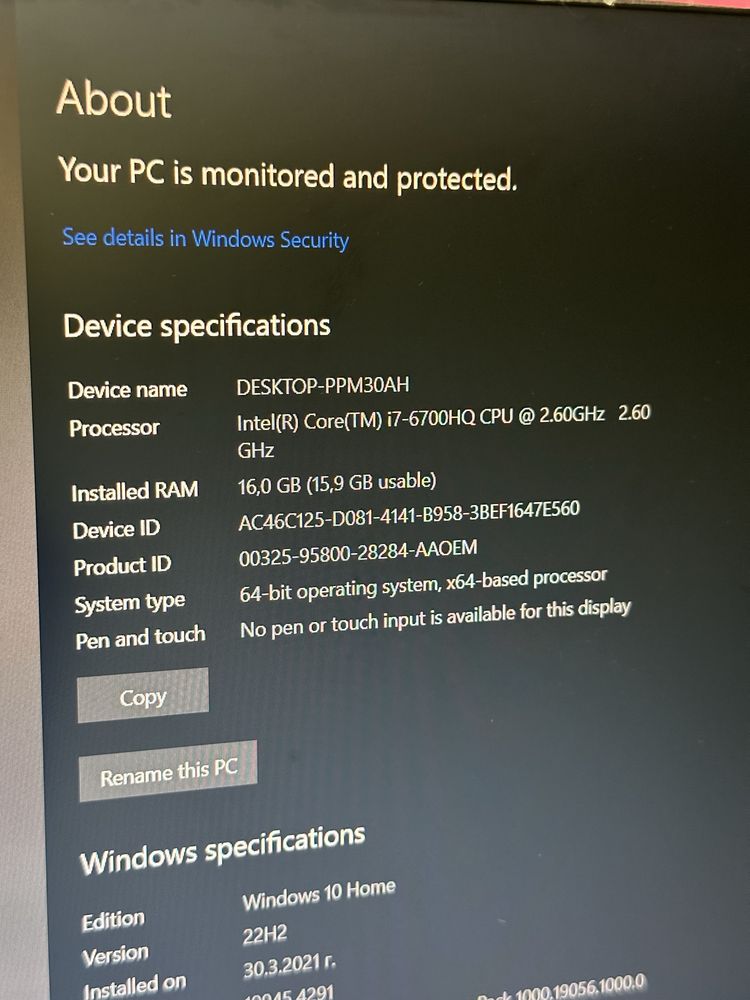 Геймърски лаптоп MSI PX60 6QD PRESTIGE