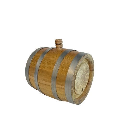 Butoi lemn masiv stejar pentru țuică 20 L - Black Friday