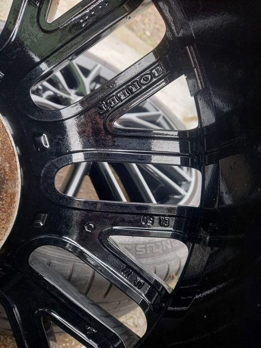 Jante 17 Borbet 5x112 cu anvelope iarna, seat ,skoda,audi,Volkswagen