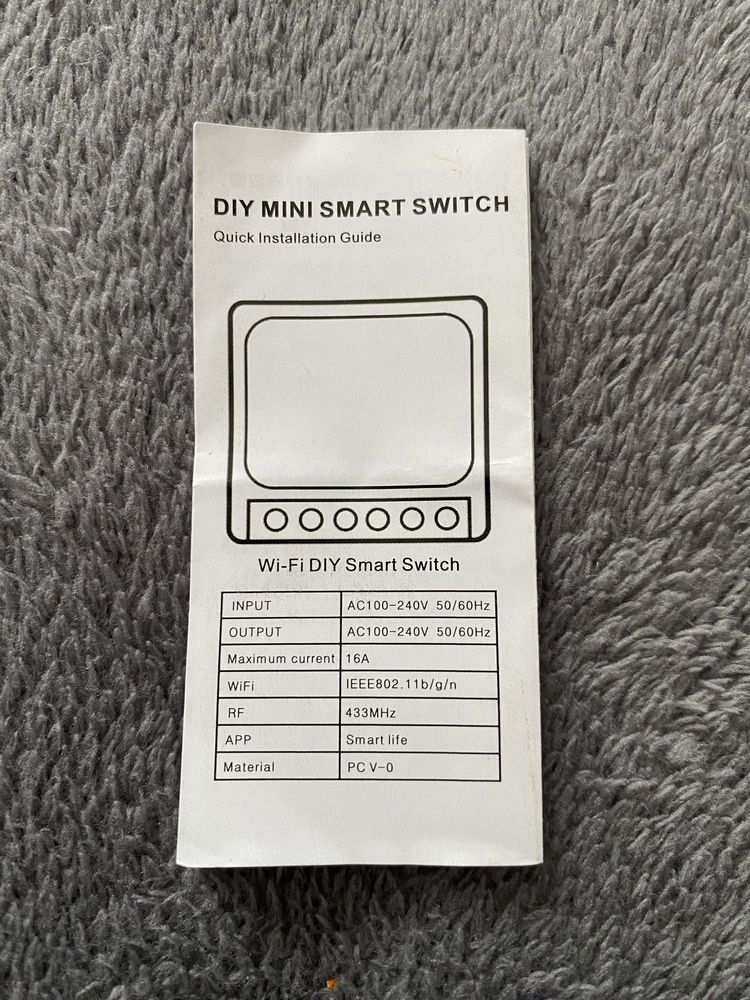Releu wi-fi  smart switch 16 A
